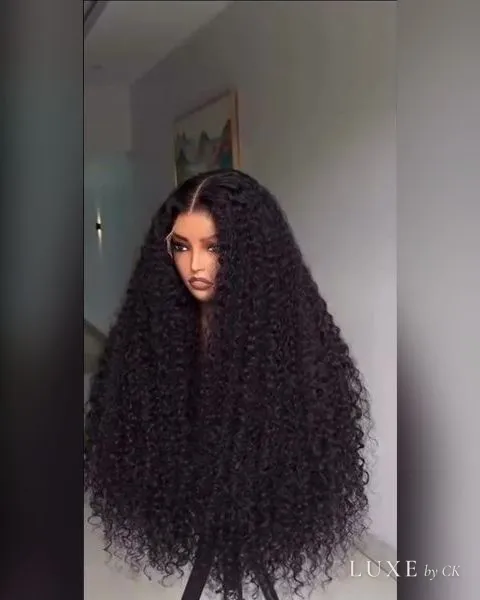 Burmese Curls Wig, another view
